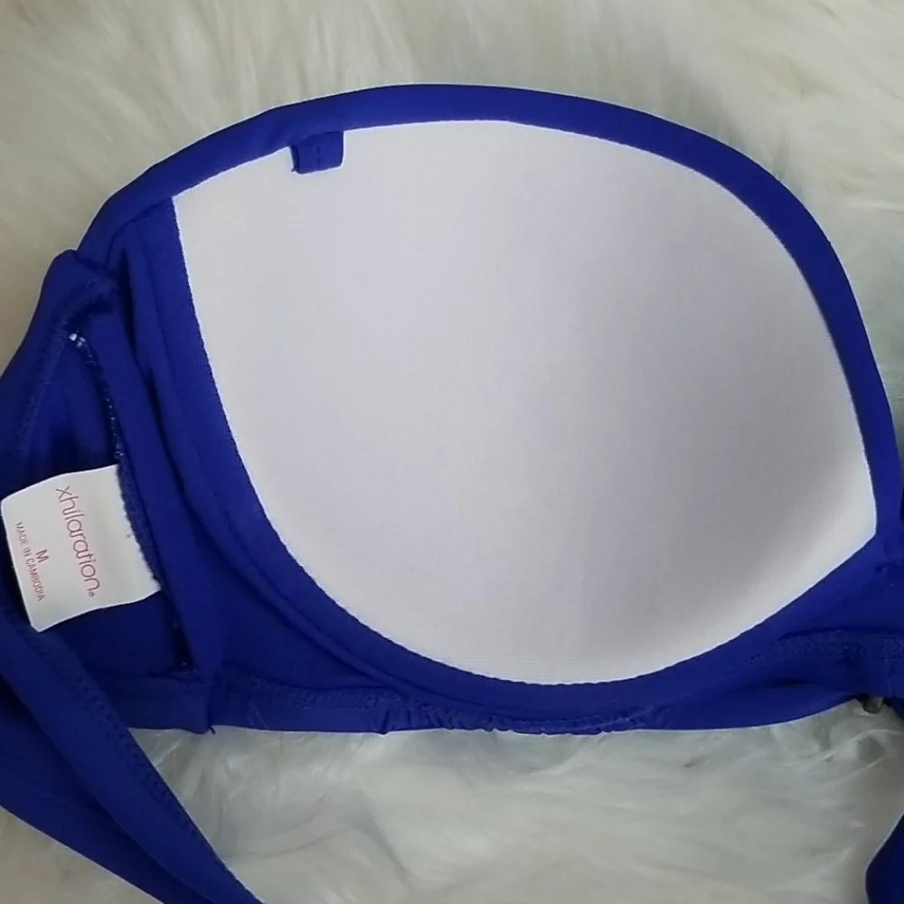 Xhilaration Royal Blue bikini top